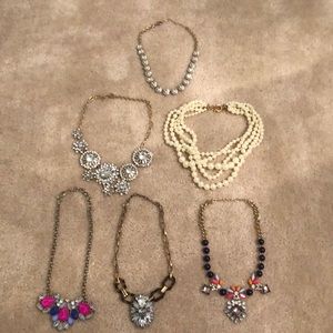 6 J.CREW Necklaces